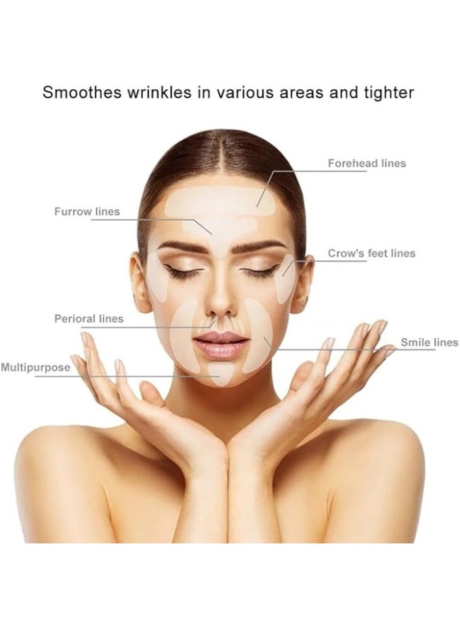 16 Pcs Reusable Anti-Wrinkle Patches – Forehead, Neck & Eye Pads, Wrinkle Removal Stickers for Face, Skin Care & Beauty Health - Image 5